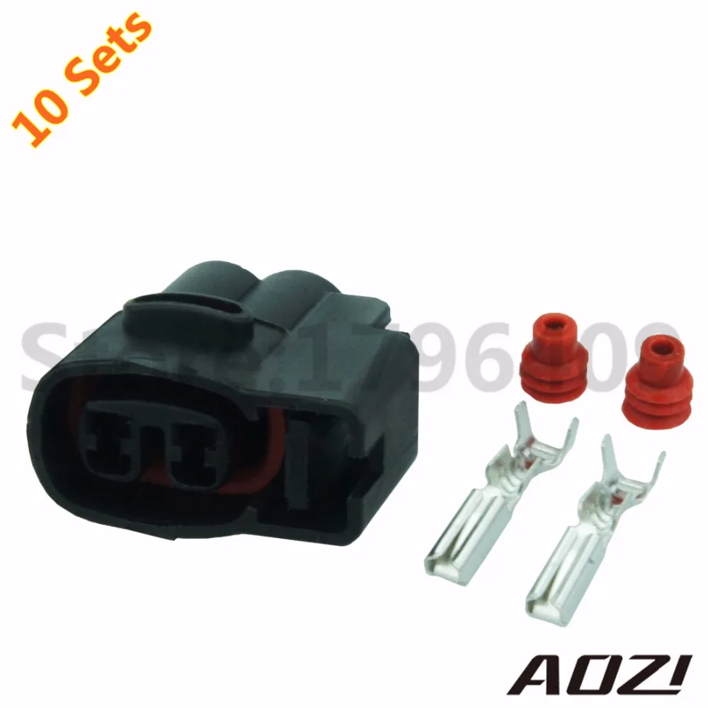 10 Sets 2pin 2.0mm For Kia Ignition Coil Ignition Coil Connector CVVT