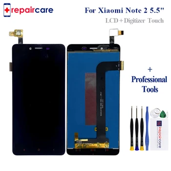

100% Tested For Xiaomi Hongmi Redmi Note 2 Note2 LCD Display + Touch Screen Digitizer Assembly 5PCS/LOT