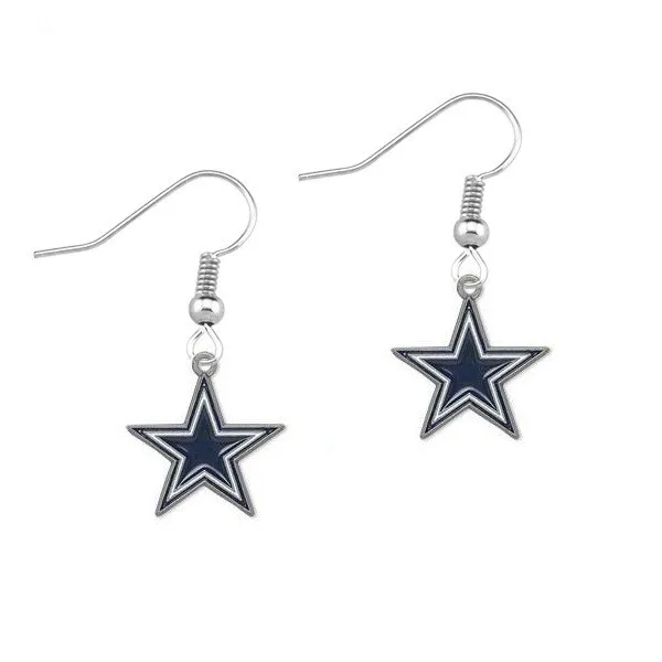 

USA football jewelry earring cowboy Football sports charms earrings jewelry women erring 10pair/lot
