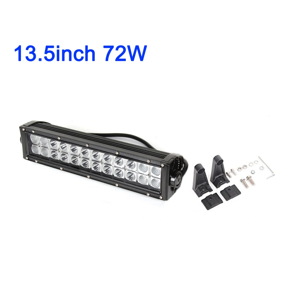 

ECAHAYAKU 13.5" 21.5" 31.5" 72W 120W 180W LED Light Bar for Work Driving Boat Car styling Truck 4x4 SUV ATV Off Road Fog Lamp