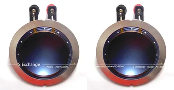 

2 PCS Replacement diaphragm for P-Audio BMD750 Turbosound CD210 CD212 #10-085 72.2mm CCAW Wire