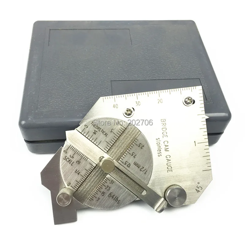 Мостовой кулачковый датчик для проверки сварного шва Throad Карманный измерительный инструмент