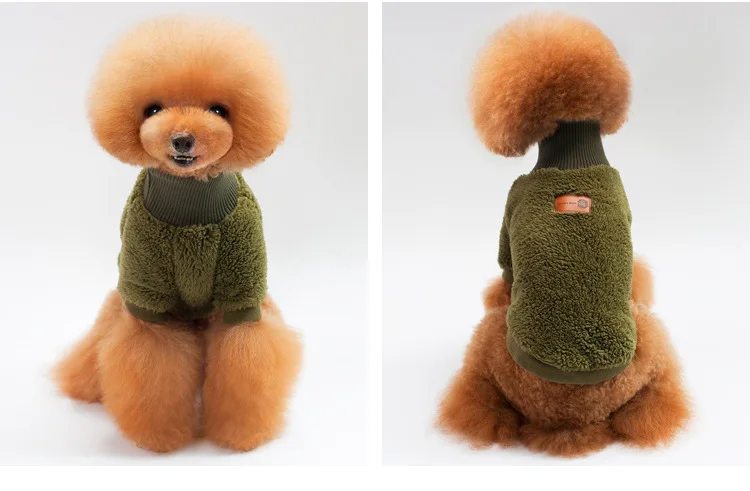 P11_New_design_Winter_Pet_high_collar_Velvet_Sweater_Clothing_Warm_Puppy_dog_cat_2_legs_hoodie_coat_Solid_color_Chihuahua_ (10)