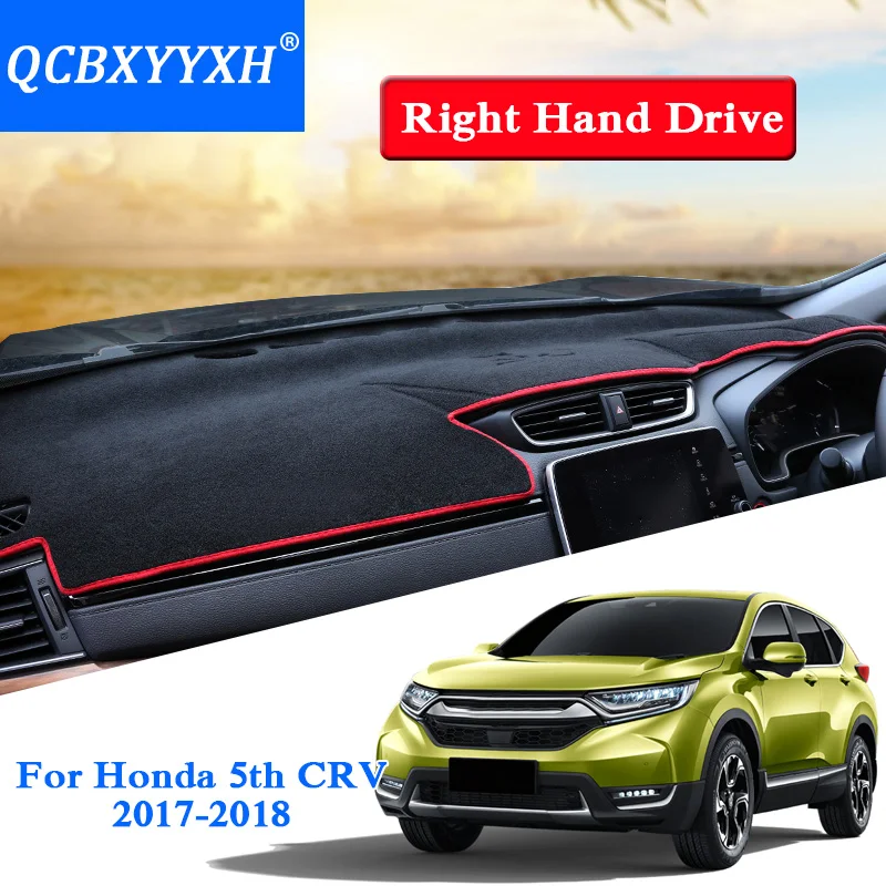 QCBXYYXH для Honda CRV 2012- правый руль приборной панели Коврик защитный интерьер Photophobism коврик тент подушка для стайлинга автомобиля