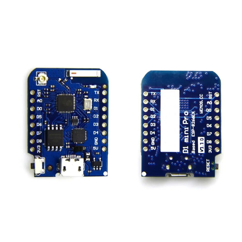 D1 mini Pro V1.1.0 - 16M bytes внешний антенный разъем ESP8266 WIFI Интернет вещей макетная плата +