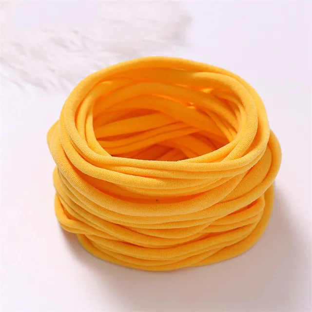 10pcs/lot Nylon Headband for Baby Girl DIY Hair Accessories Elastic Head Band Kids Children Fashion Headwear baby turban 19