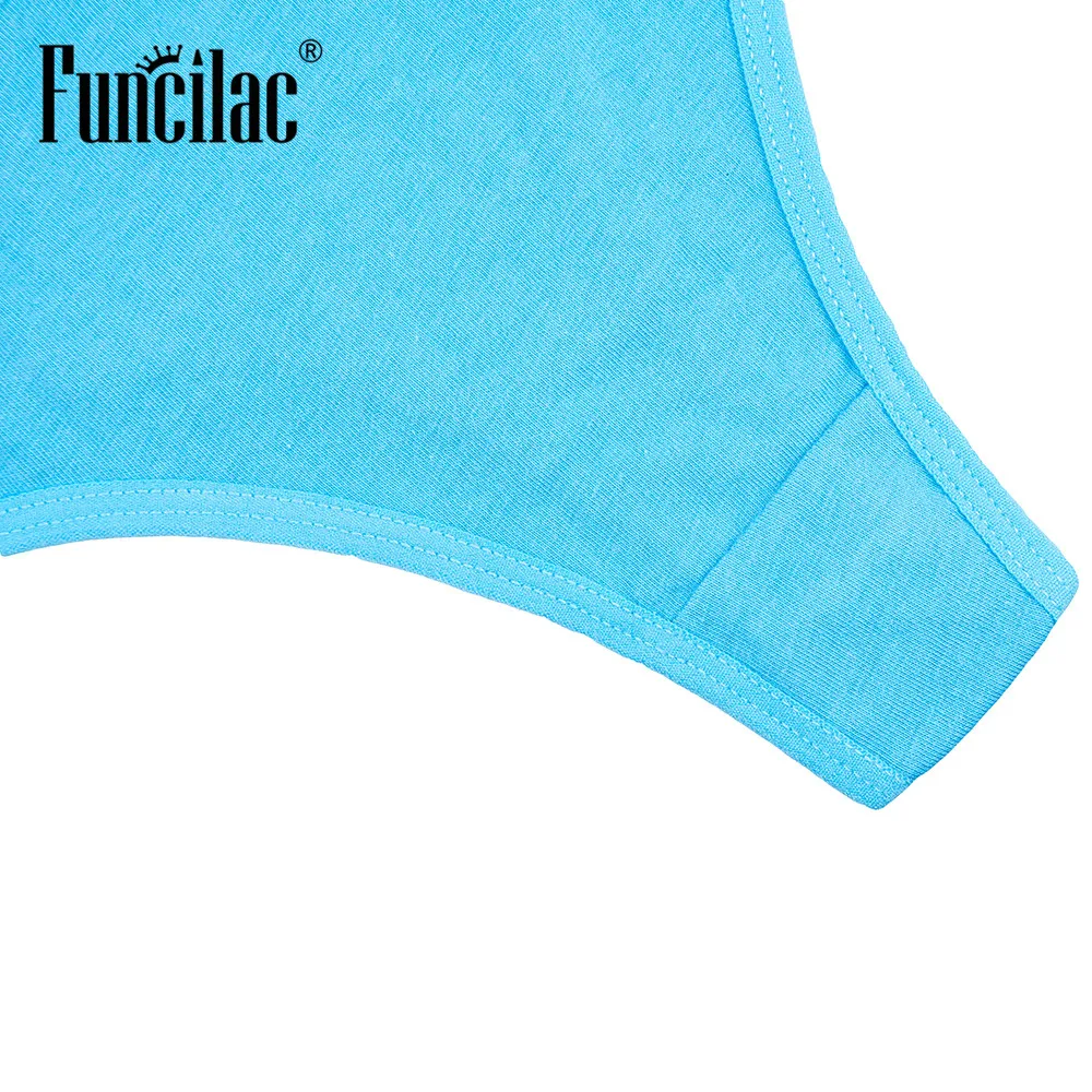 FUNCILAC сексуальные женские хлопковые g стринги с низкой талией женское нижнее