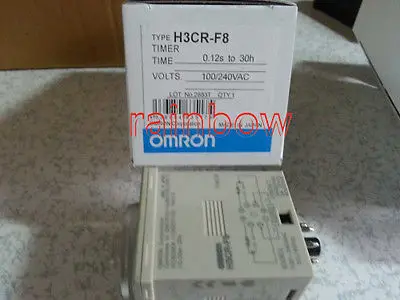

DHL/EMS 2pcs for OM-RON Twin Timer H3CR-F8 100-240VAC NEW/Free ship H3CRF8 -D1
