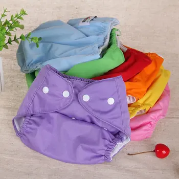 

Newborn Baby Diaper Reusable Nappies Training Pant Children Changing Cotton Free Size Washable Diapers