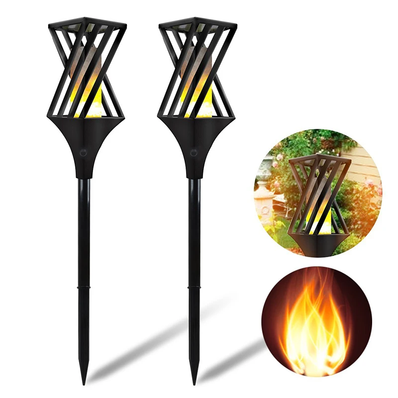 

Solar Garden Torch Lights Waterproof Flame Lighting 96LED Flickering Landscape Lamp for Outdoor Garden/Pathways/Yard Decor Lamp
