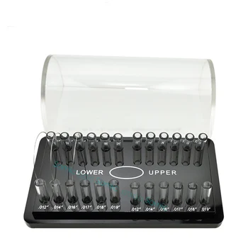 

1Set Dentist Orthodontic Holder Case For Preformed Round Arch Wires Acrylic