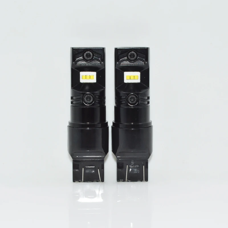 

2pcs high power T20 7443 W21 WY21W 7443 Turn Signal Reverse Led Light Brake lights Car Styling white 6000K 12V