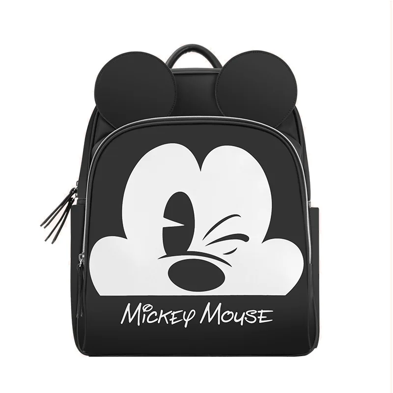  Disney PU Leather Maternity Bag Mummy Nappy Bags Large Capacity Baby Bag Travel Backpack Design Nur