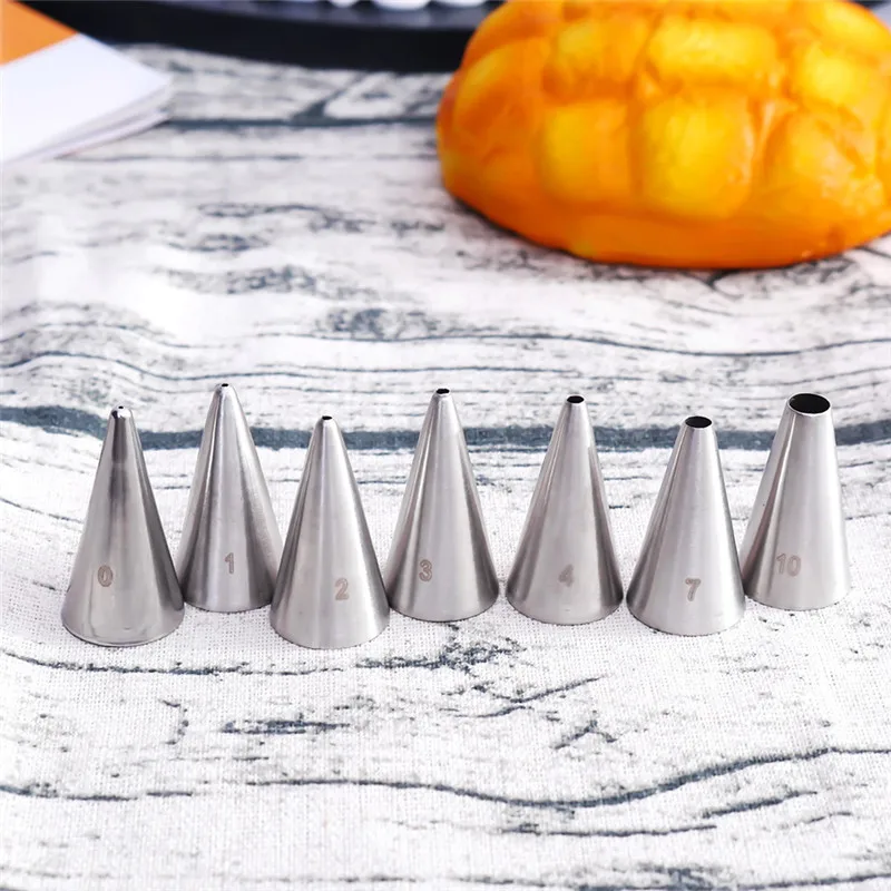 7 шт. кондитерские изделия DIY из нержавеющей стали глазурь ...