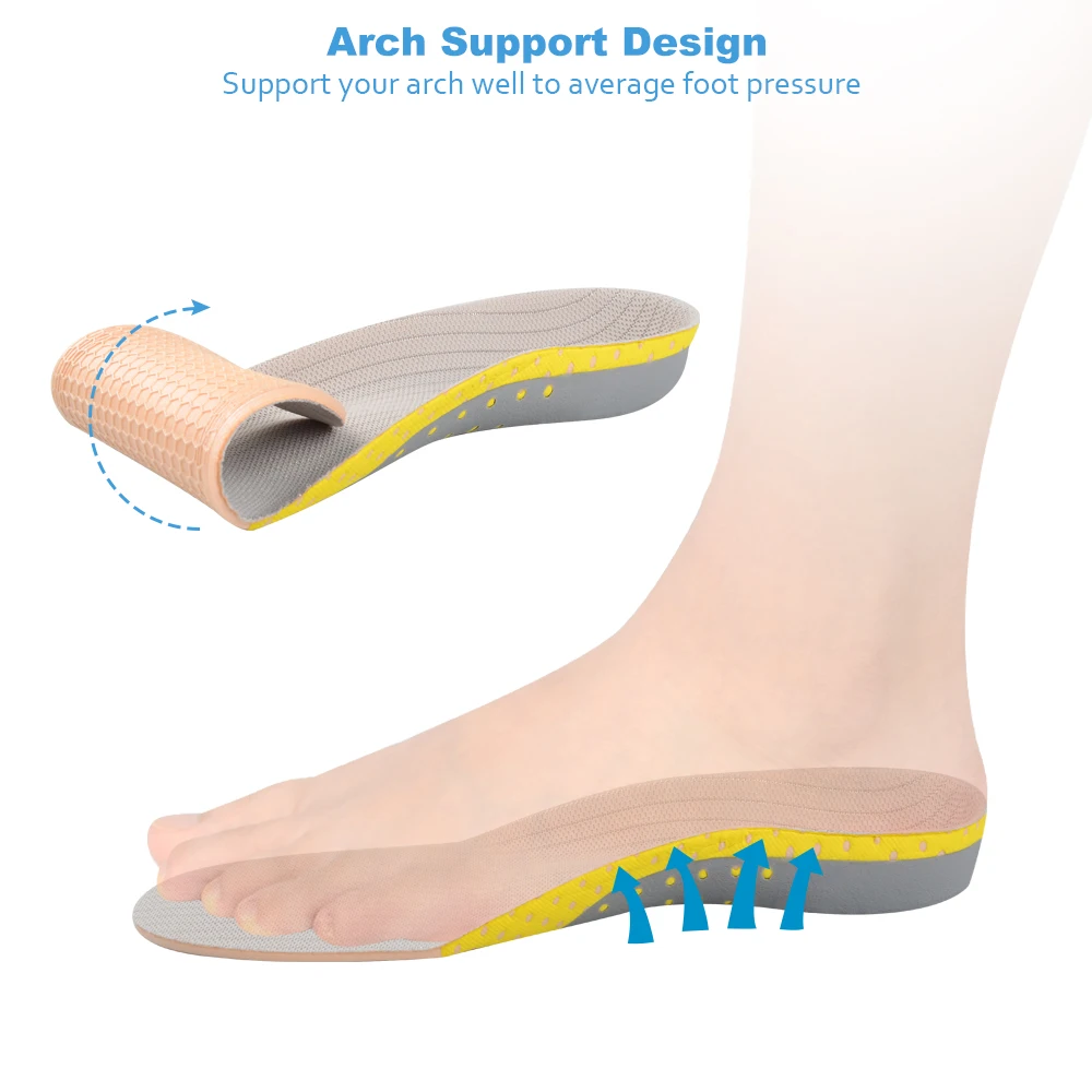 Elino EVA Arch support спортивные стельки для обувь для мужчин и женщин подошвенный Fasciitis боли рельеф обувь Pad подушки стелька Spur