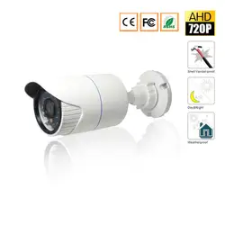 CCTV Мини HD AHD Камера ИК-Ночное видение AHD Камера Indoor/Outdoor Водонепроницаемый 720 P 2000tvl 3.6 мм объектив безопасности Камера