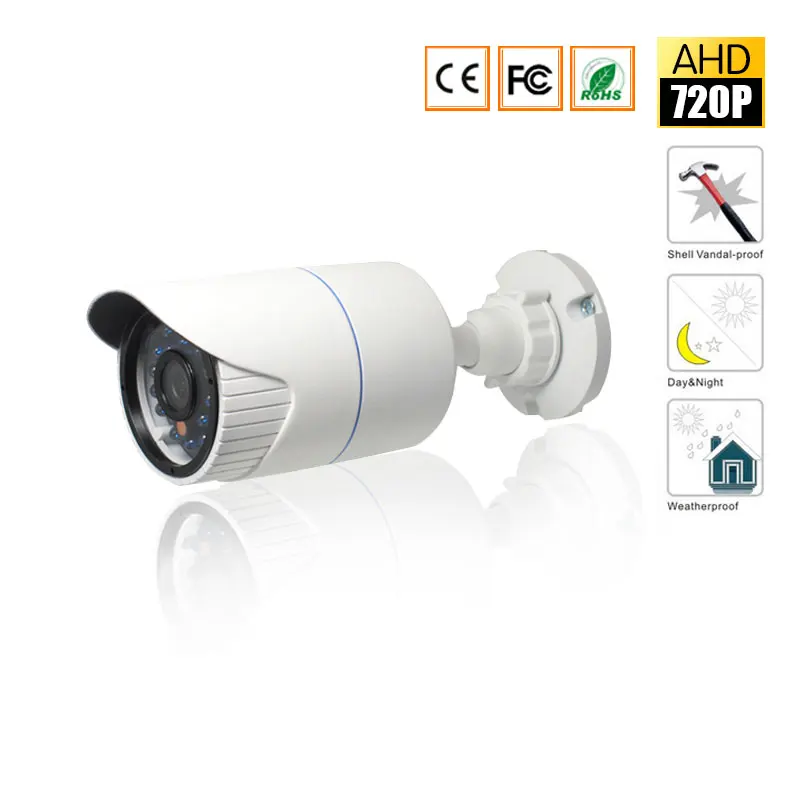 CCTV MIni HD AHD Camera IR-Cut Night Vision AHD Camera Indoor / Outdoor Waterproof 720P 2000TVL 3.6mm lens Security Camera CCTV MIni HD AHD Camera IR-Cut Night Vision AHD Camera Indoor / Outdoor Waterproof 720P 2000TVL 3.6mm lens Security Camera
