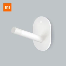 3 пары в упаковке Xiaomi клейкую ленту 3м крюк сильного прилипания настенная вешалка дверь кухни, ванной Спальня держатели для хранения организатор крючок