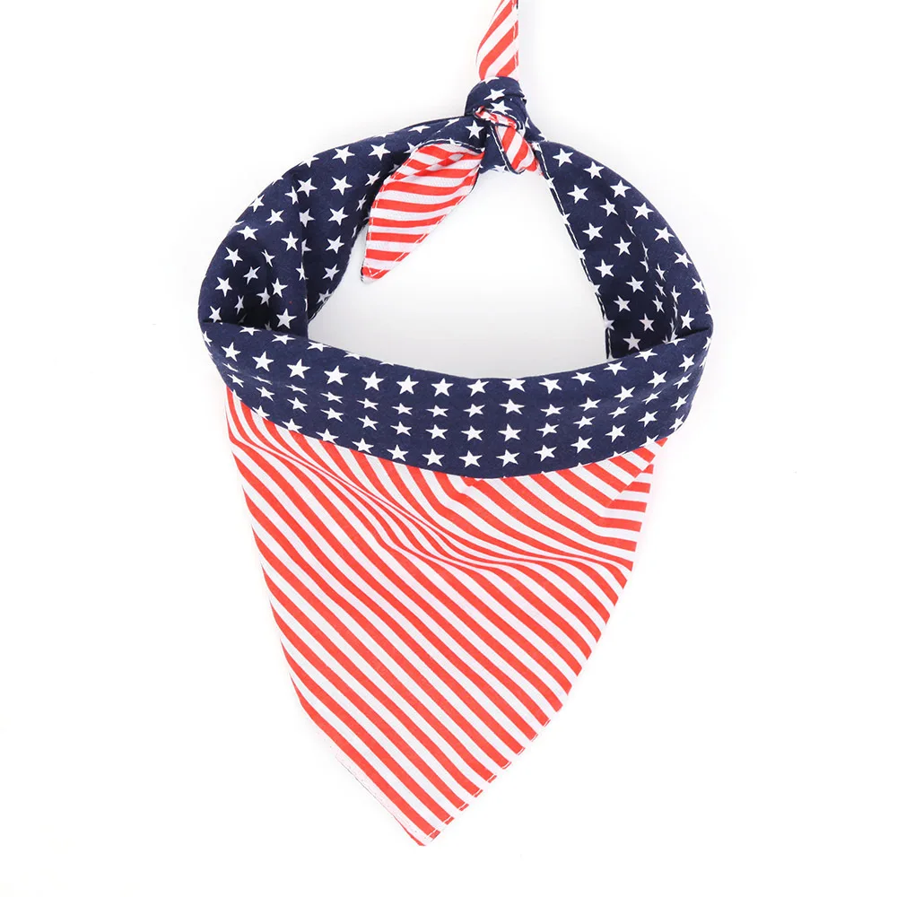 

new product 2019 Pet Accessories Personalized Cat Dog Triangular Bandage Washable Double-sided Pet Scarf Adjustable Dog Bandana