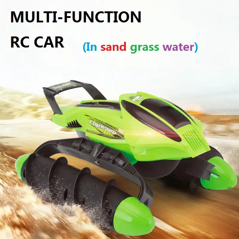 remote control car that turns into a boat