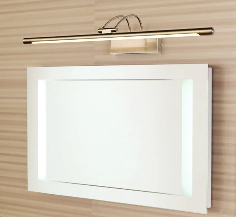 Interior com Braço Espelho sobre Imagem Luz de Parede Oscilante Banheiro Incrível Moderno Ing Luminárias Ângulo Ajustável Led 3 ing luminárias ângulo ajustável
