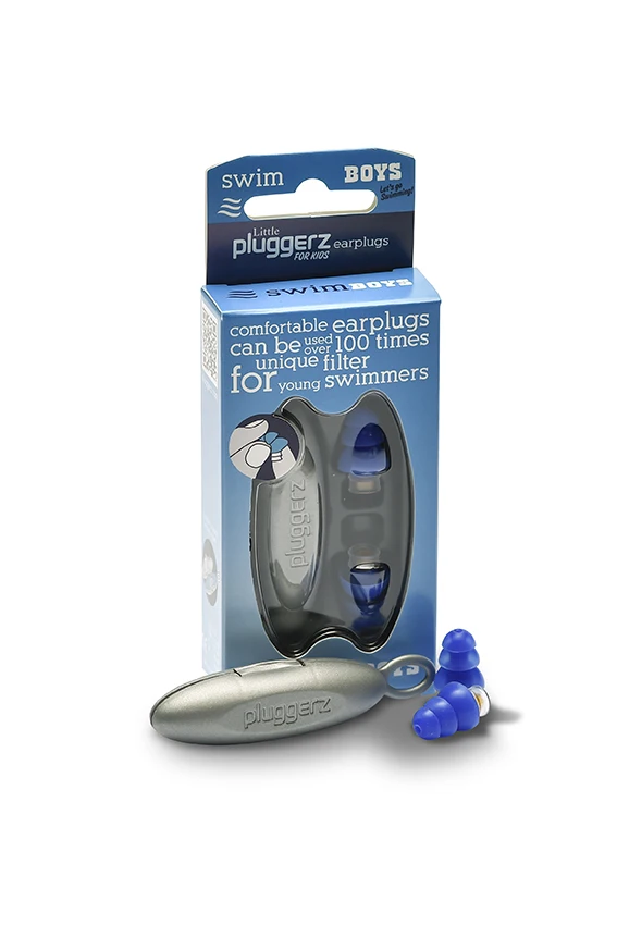 

Pluggerz All-fit Swim Reusable Water Proof Earplugs (for BOYS)