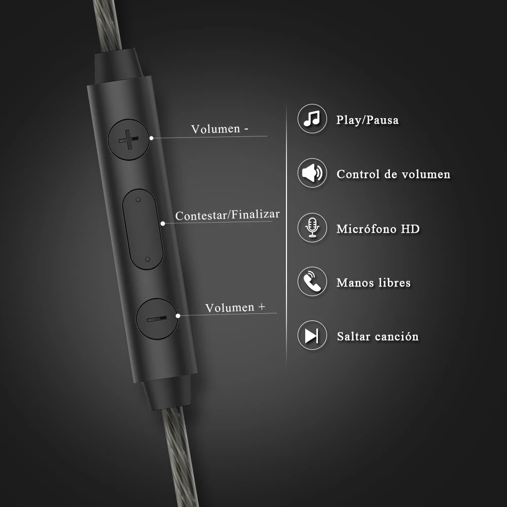 Mijiaer D3 Hifi наушники с микрофона двойной Динамический драйвер стерео гарнитура