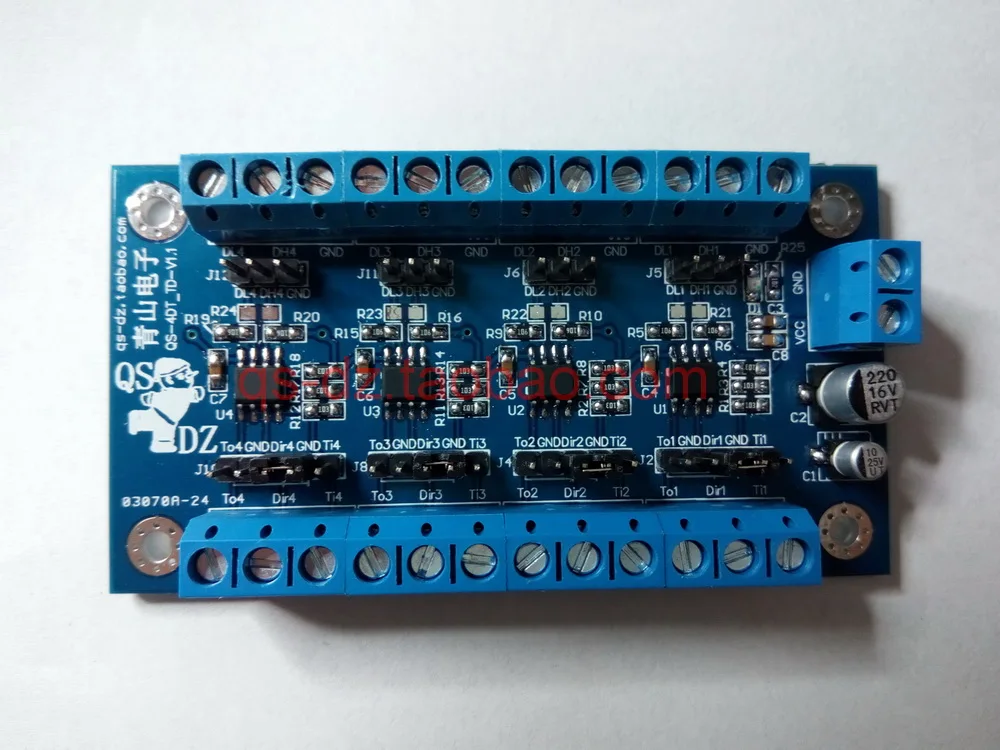 

High Speed 4 Way TTL Single Ended / Differential Signal Interturn Module Single Ended Slip Differential Turn Single End