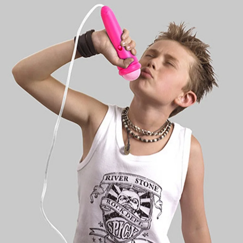 Цена Okus детские Новые дети раннее образование Музыкальная подставка для игрушки Тип Музыкальный Микрофон регулируемый микрофон караоке