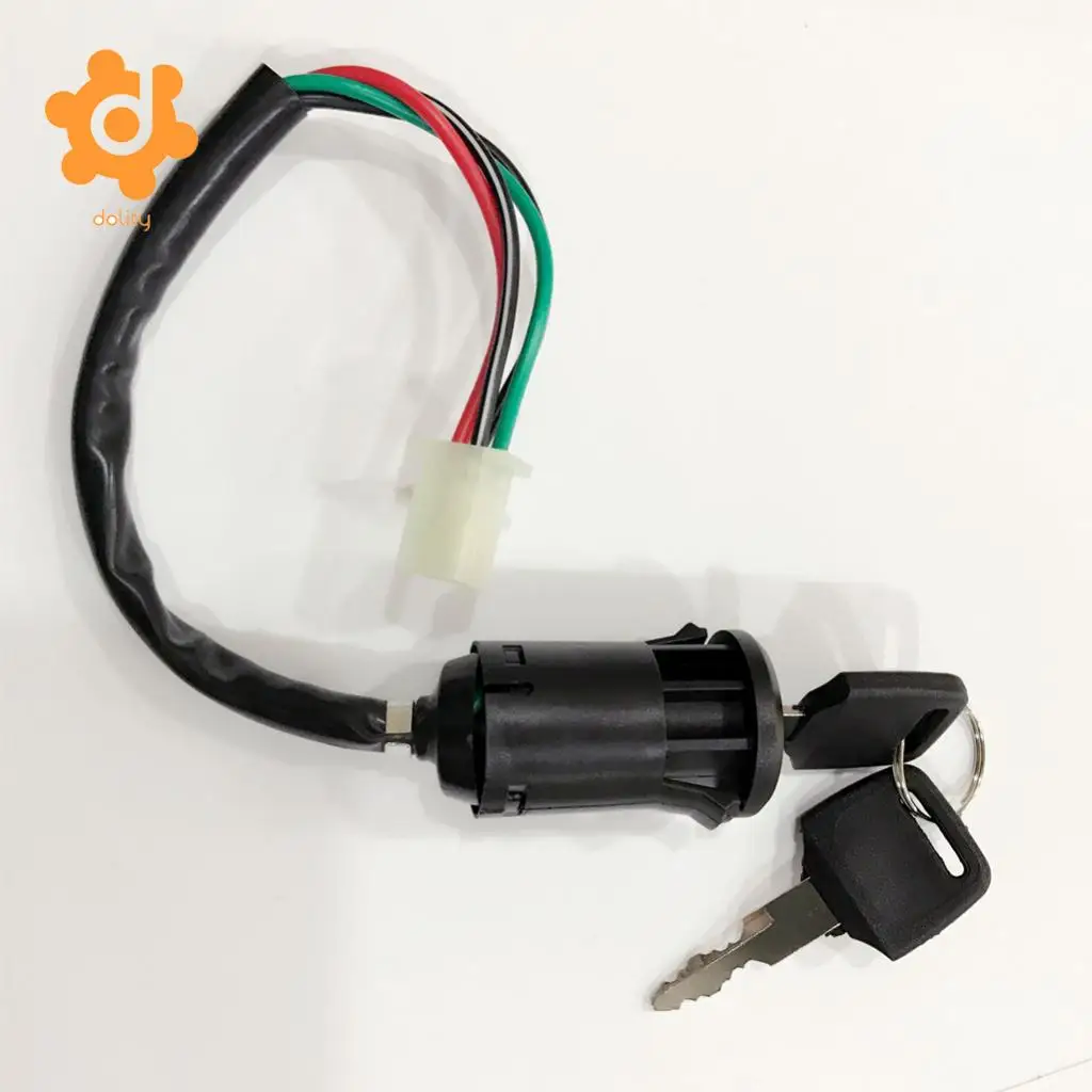 Universal Motorcycle Ignition Switch Key For Honda Yamaha Suzuki Quad