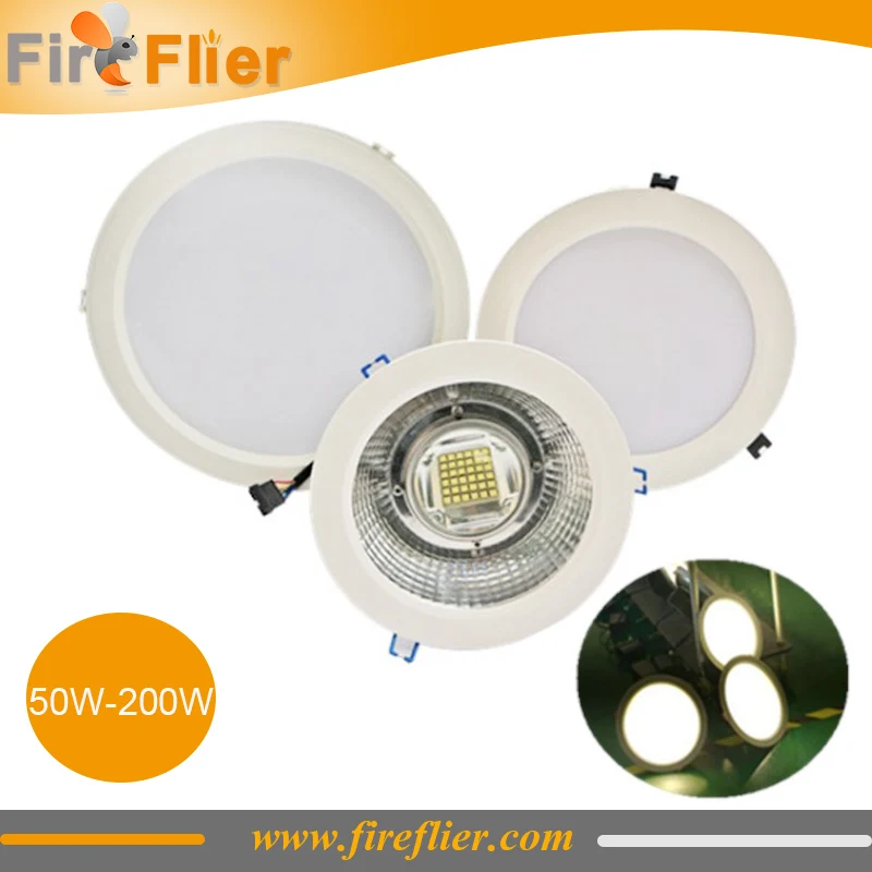 Lâmpada do Teto Interior do Estádio Tamanho do Furo Led de Alta w para Baixo 6 Pcs 50 w Teatro 60 w 80 w 100 w 120 w 150 w Recessed Baía Luz 180 w 200 Levou