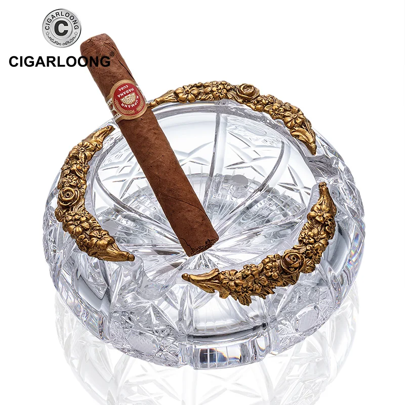 Cigarloong Cigar Ashtray Living Room Decoration Oval Creative Cigar