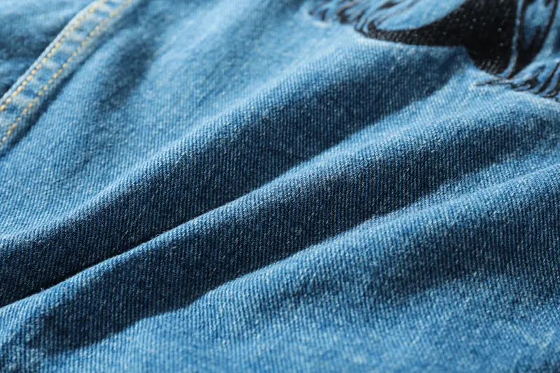 Ripped Hole Destroyed Denim Jackets 9