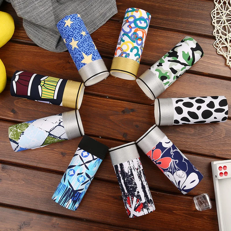 

Мужские трусы-боксеры 4 шт./лот со средней посадкой