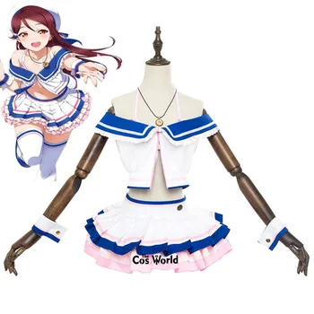 

LoveLive!Sunshine!! Aqours G's Magazine Sakurauchi Riko Bathing Suit Swimwear Swimsuit Bikini Monokini Cosplay Costumes