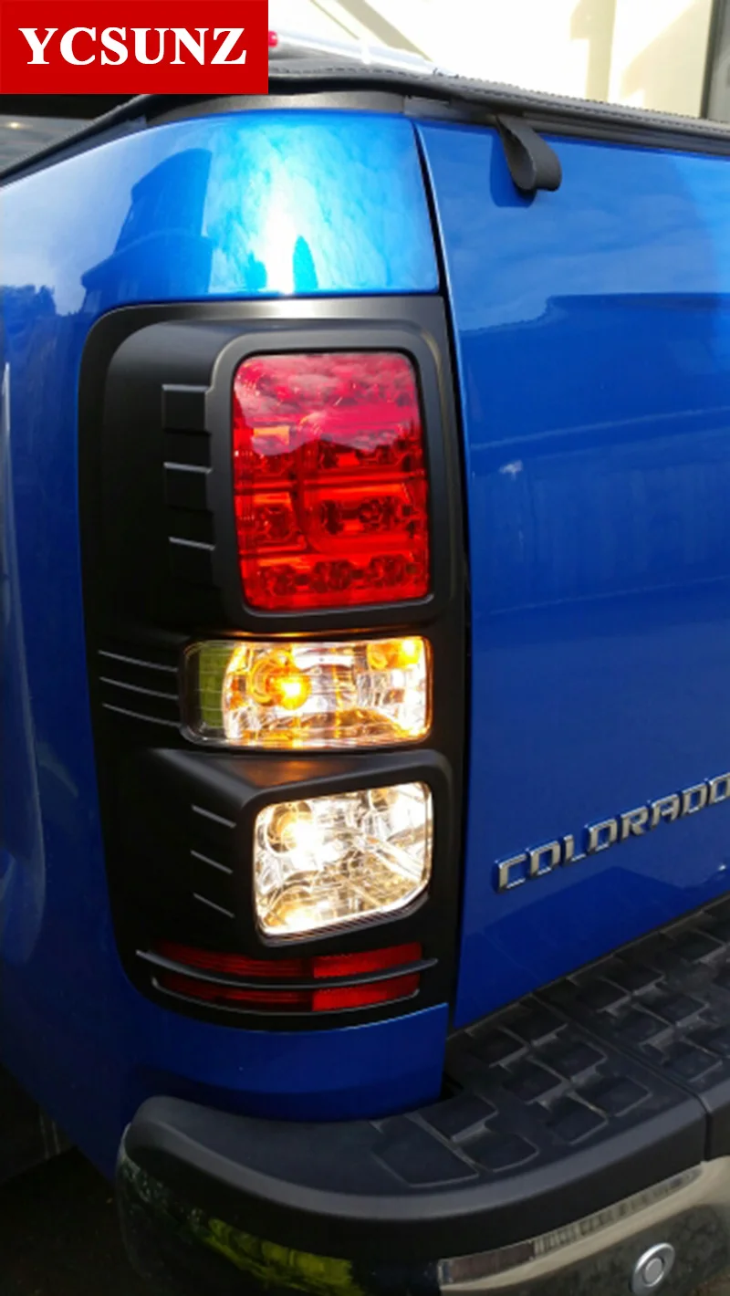 2017 2019 Black Tail Lights Trim For Holden Chevy Colorado Abs 2017 2019 Black Tail Lights Trim For Holden Chevy Colorado Abs Rear Light Covers Chevrolet Kit Ycsunz In Body Kits From Automobiles