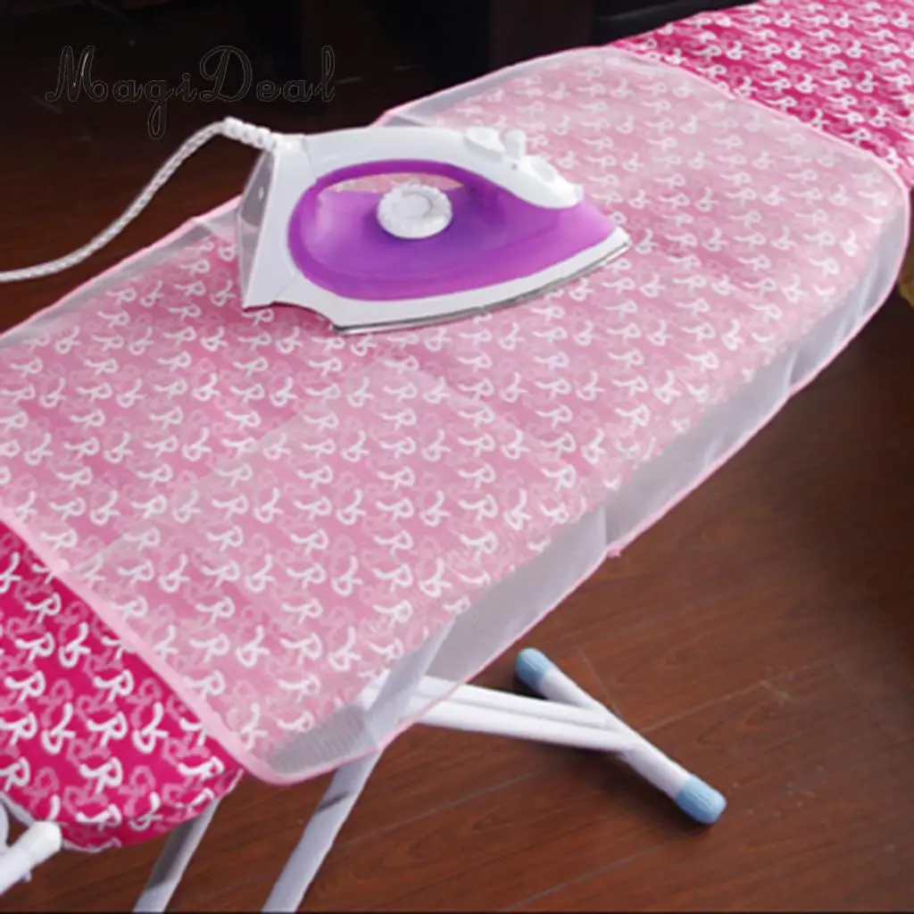 Mesh Ironing Protection Cloth Kit Using Ironing Boards 40 x 90 cm White Color
