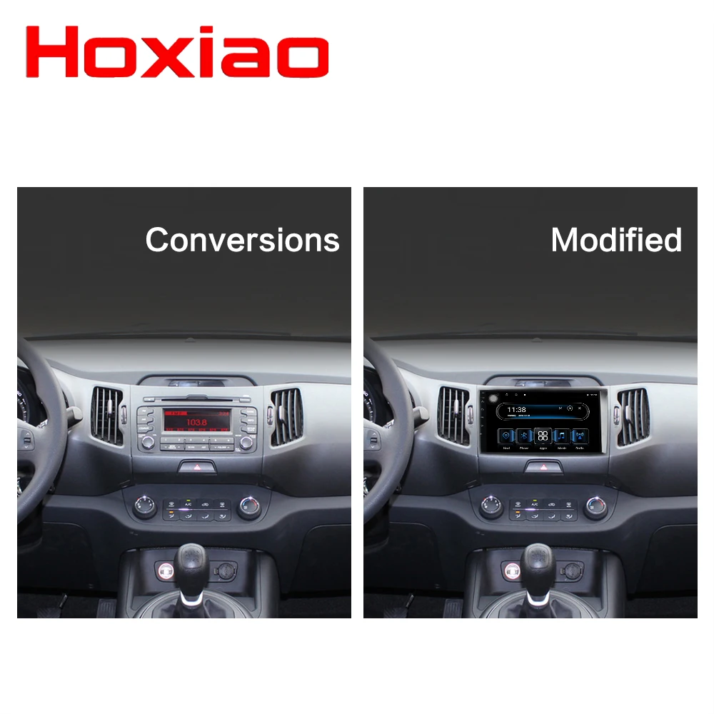 Clearance 4G/2GRAM For KIA Sportage R / Sportage 2009-2015 9 inch 1024*600 screen Car Android radio gps one din car IPS screen player BT 1