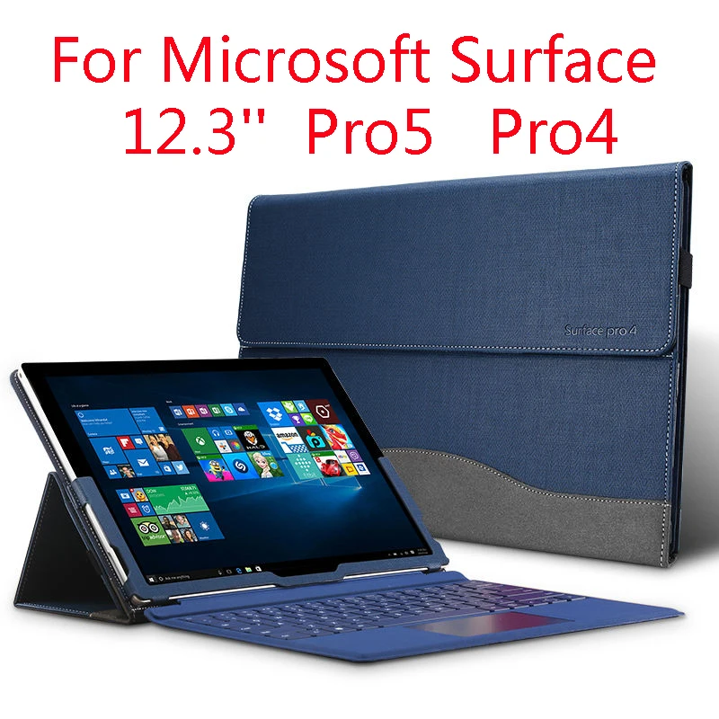 Creative Design Cover For Microsoft Surface New Pro 6 5/4 12.3'' Tablet Laptop Sleeve Case Protective Skin OTG + Gifts