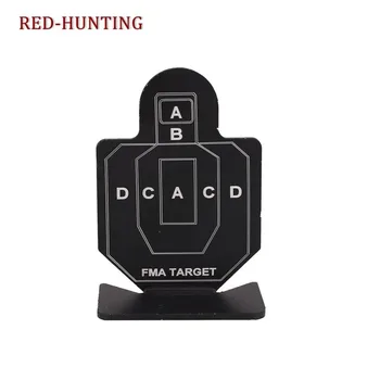 

5pcs Shooting Metal Targets Set Outdoor AEG GBB Airsoft Tactical Trigger Time Practice Nock Down Targe