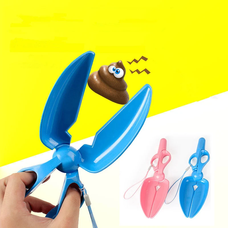 Pet Pooper Scooper Dog Puppy Cat Waste Poop Poo Pick Up Scissor Poo