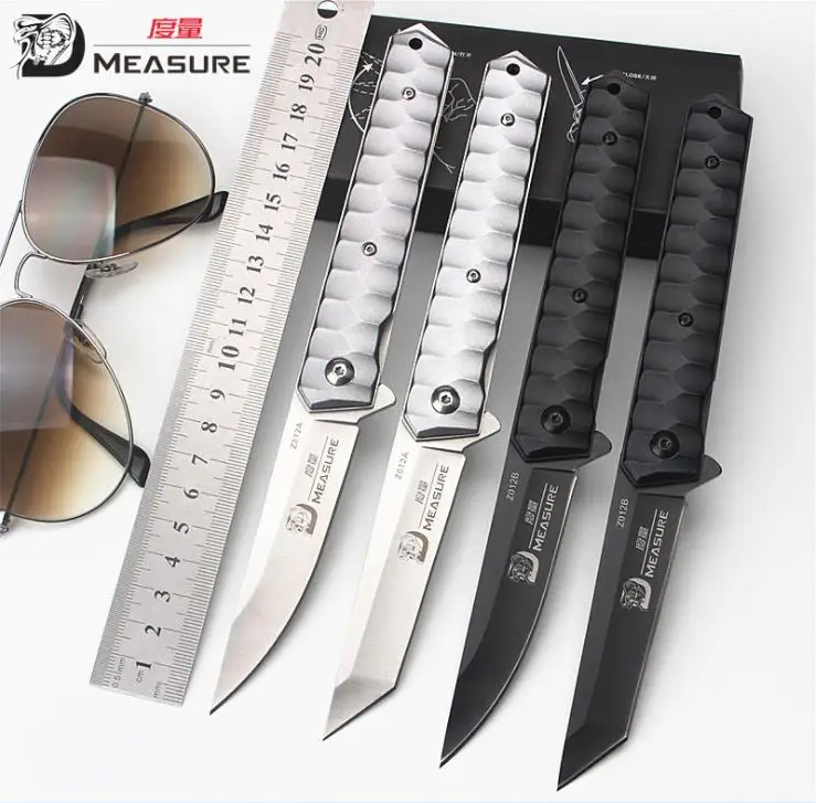 

Outdoor Folding Camping Stainless steel Knives Tactical Survival Knife Pocket Hunting EDC Tools