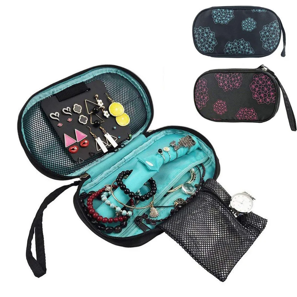 Многофункциональные ювелирные изделия Органайзер сумки Портативный прочный ювелирный дорожный мешок модный дисплей сумка для хранения сумка для макияжа Набор инструментов