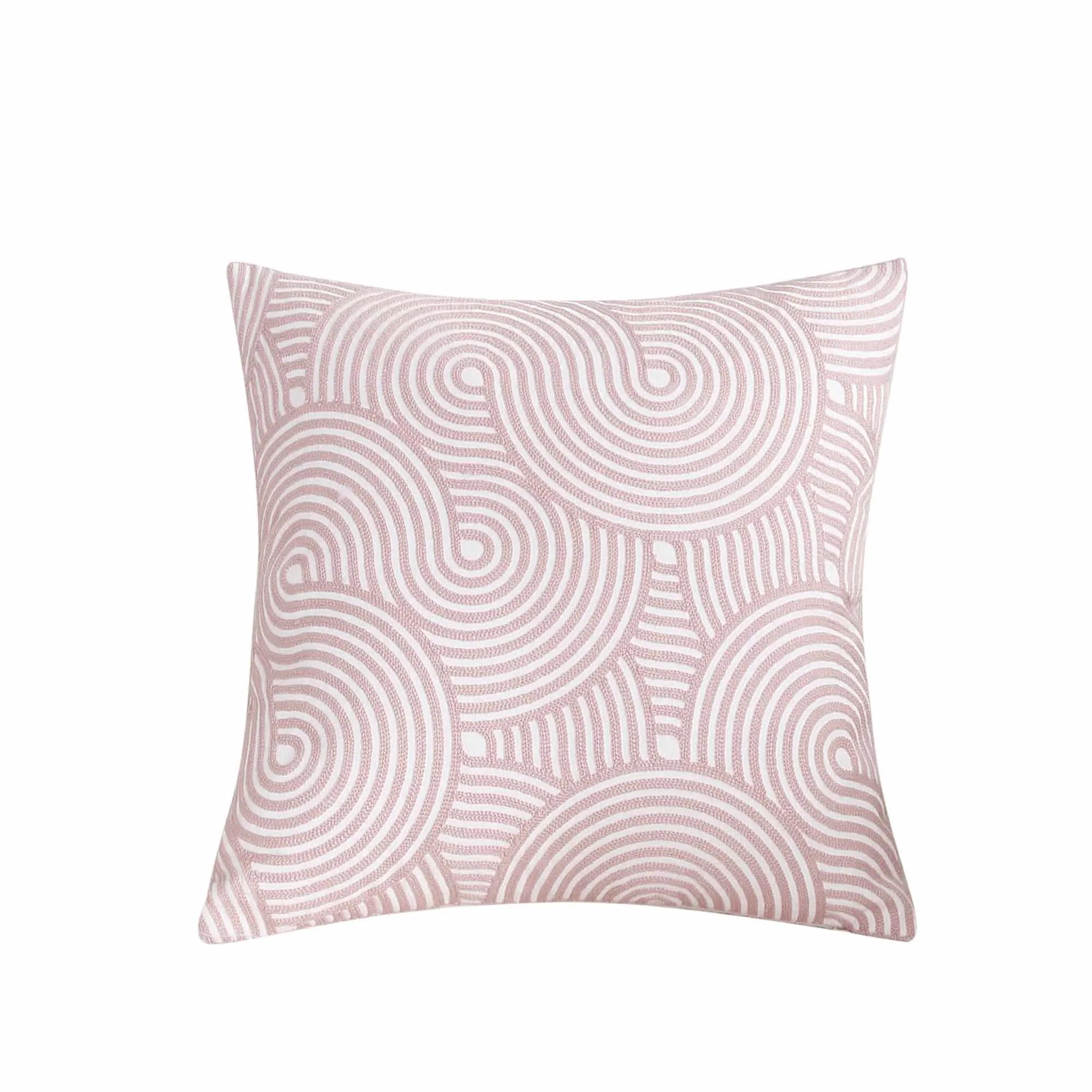 Плотная наволочка в скандинавском стиле, модная розовая наволочка с геометрической вышивкой 45 см* 45 см, наволочка для подушки для дома и офиса, автомобильные подушки - Цвет: Pink-6