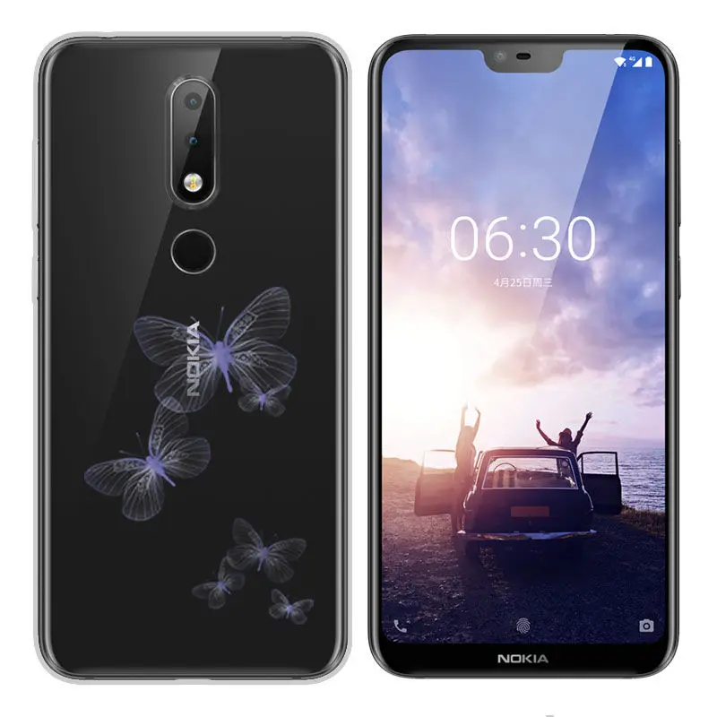Arvin Soft TPU Case for Nokia 2 3 5 6 7 2017 Painted Cover for Nokia X6 2018 Nokia 6 2018 7 8 3.1 6.1 Protective Silicone Case  (10)