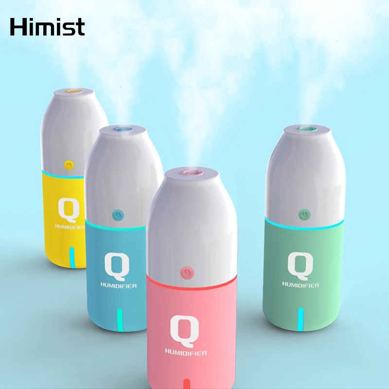 

150ml USB Air Humidifier Home Office Ultrasonic Cool-Mist Personal Mini Aromatherapy Color LED Light Aroma Humidificador