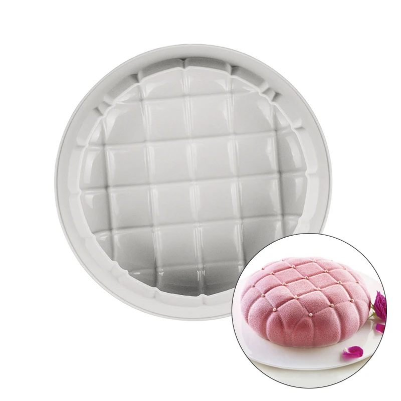 

Round Pillow 3D Silicone Cake Mould Mousse Pudding Cream Cakes Mold Baking Cookie Bakery Brownie Homemade