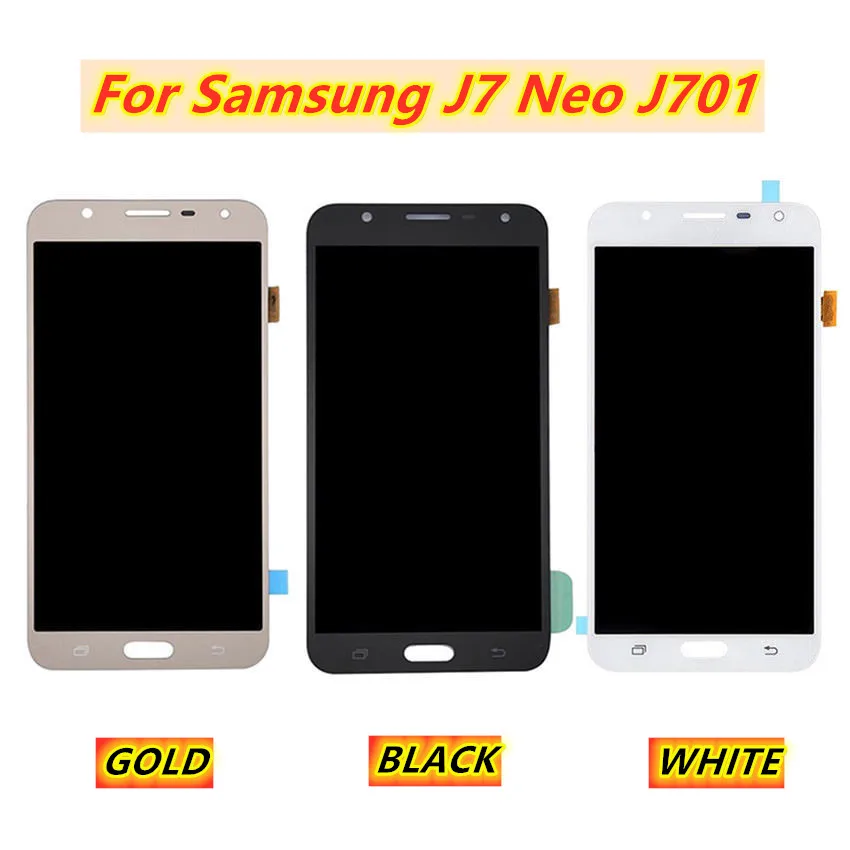 

J701 LCD Display Replacement LCD For Samsung Galaxy J7 neo J701 J701F J701M J701MT LCD Screen Display Touch Digitizer Assembly