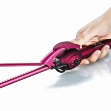 Профессиональные бигуди для волос для мужчин, щипцы для завивки, турмалин, керамика, спираль, Электрический валик, Плойка для завивки, Tong 9 мм, Deepwave Curl