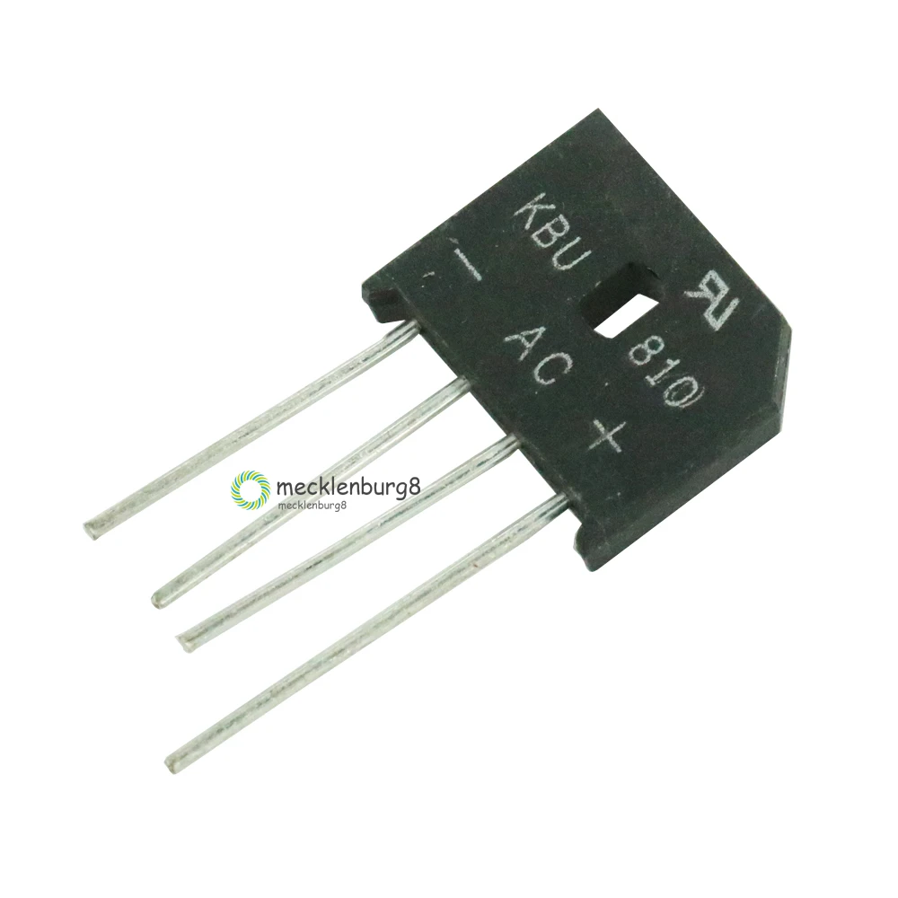 5 шт. KBU810 KBU-810 8A 1000 V диодный мостовой выпрямитель однофазный новое поступление |